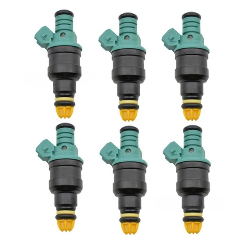 6pcs Fuel Injectors 0280150415 Compatible for BMW 3.0L M3 2.5L 323i 525i E36 E34 M50 S50 0 280 150 415 von ZHANGAILINGBI