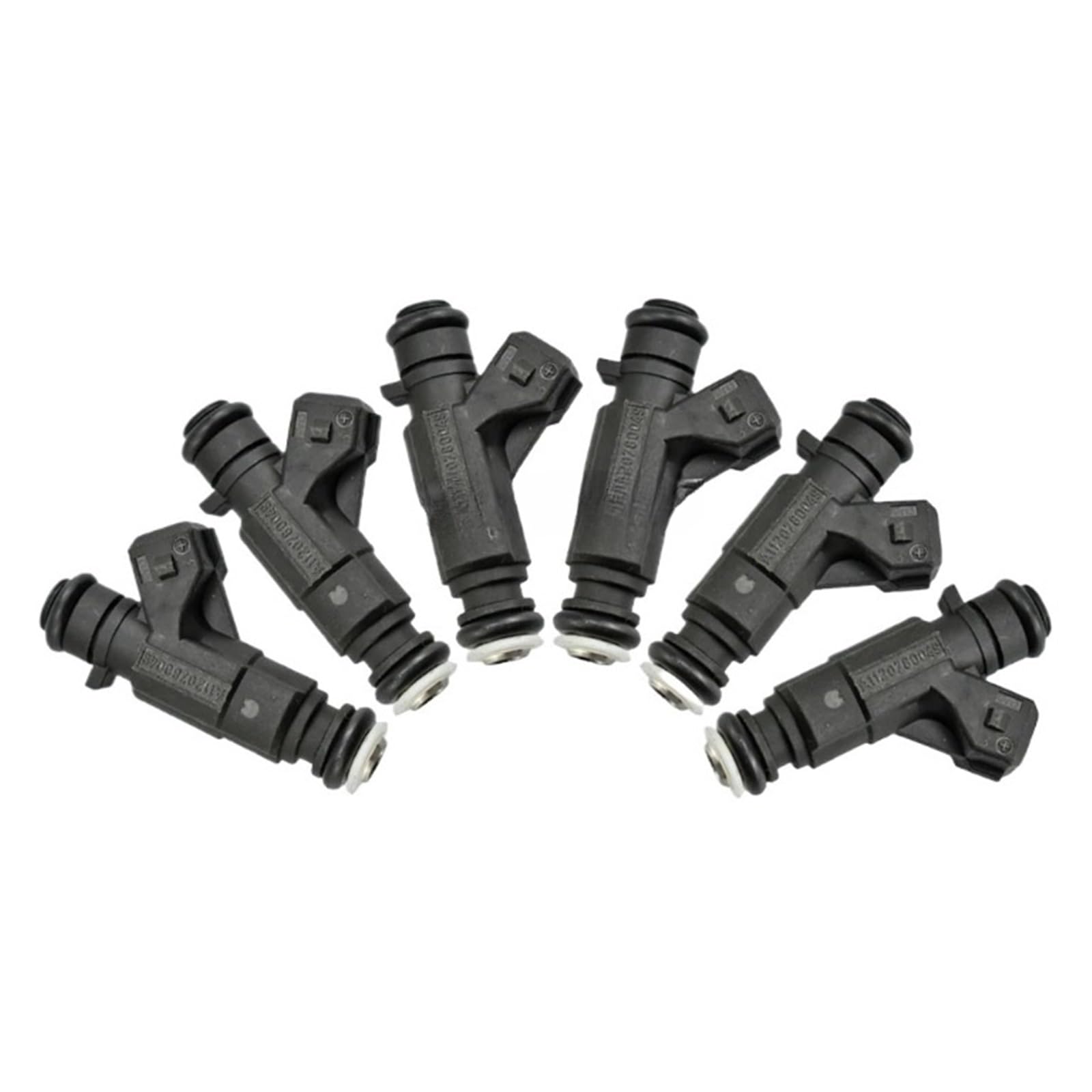 Set of 6 Fuel Injectors A1120780049 0280155742 Compatible for Mercedes-Benz CLK320 E320 C280 ML320 3.2L 2.8L V6 1998-2000 von ZHANGAILINGBI