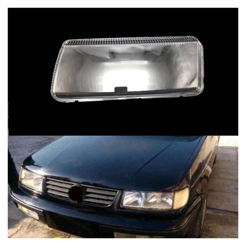 ZHANGAILINGBI Auto-Frontscheinwerfer, transparenter Lampenschirm, Scheinwerferschale, Glasabdeckung, kompatibel mit VW Jetta 1999 2000 2001 2002 2003(Left) von ZHANGAILINGBI