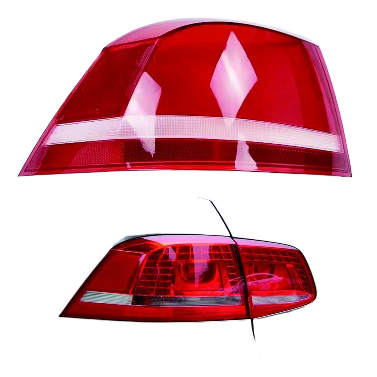 ZHANGAILINGBI Auto Hinten Rücklicht Rücklicht Licht Lampenschirm Lampcover Auto Objektiv Shell Kompatibel for VW Magotan 2012-2016 Rücklicht Abdeckung(Outside Left) von ZHANGAILINGBI