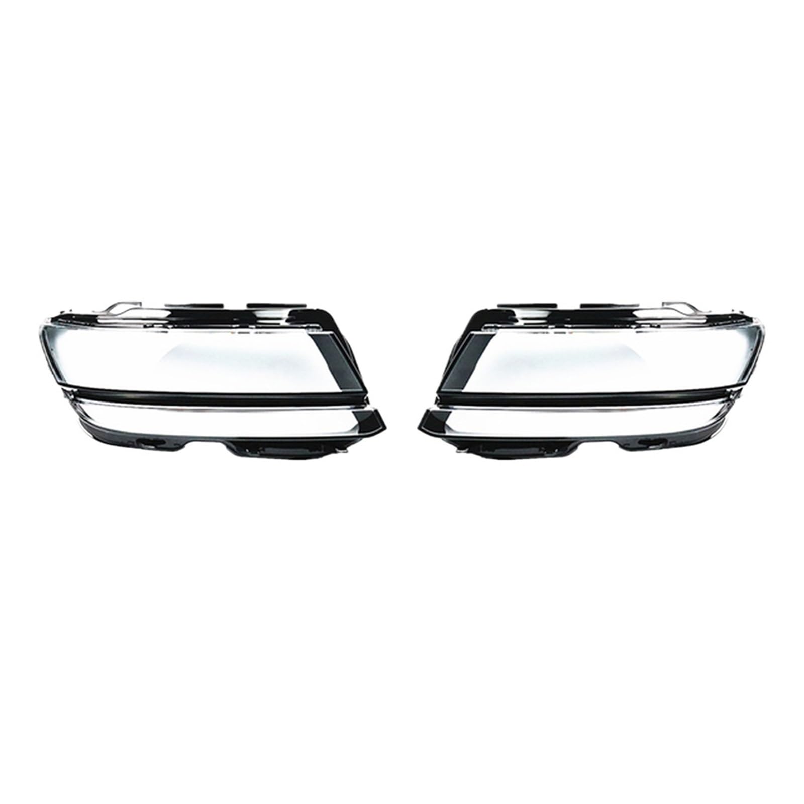 ZHANGAILINGBI Auto-Lampengehäuse, kompatibel for VW Tiguan L 2017 2018 2019 2020 2021, Glaslinsenschale, Scheinwerferabdeckung, Licht, transparenter Lampenschirm(High A Piar) von ZHANGAILINGBI