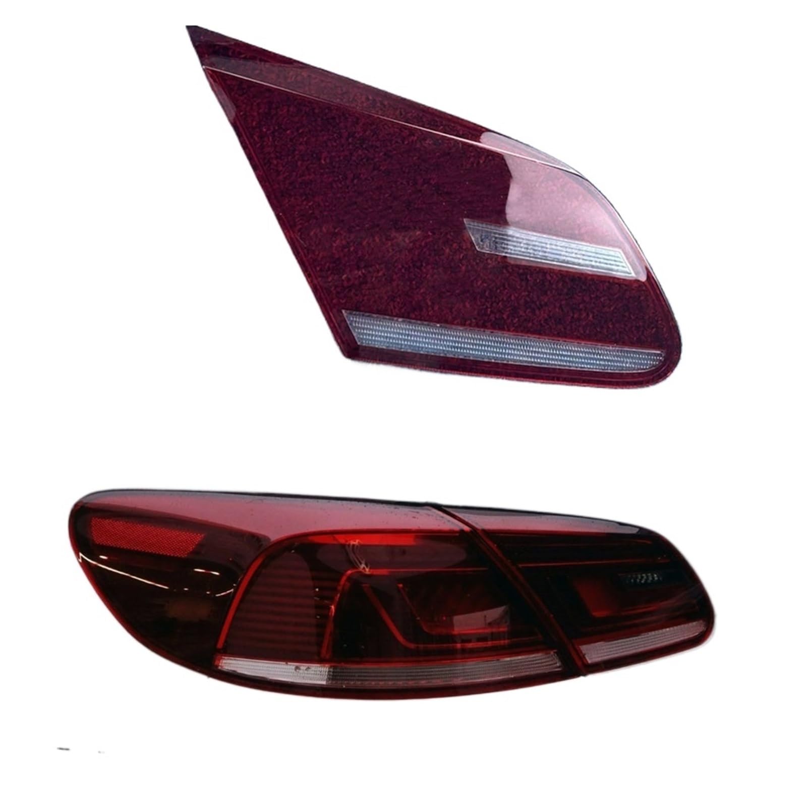 ZHANGAILINGBI Auto-Rücklicht-Abdeckung, kompatibel mit VW CC 2013–2018, Auto-Rücklicht-Maske, Lampenschirm, Lampenabdeckung, Rücklicht-Maske, Lichtschale(Inside Left) von ZHANGAILINGBI