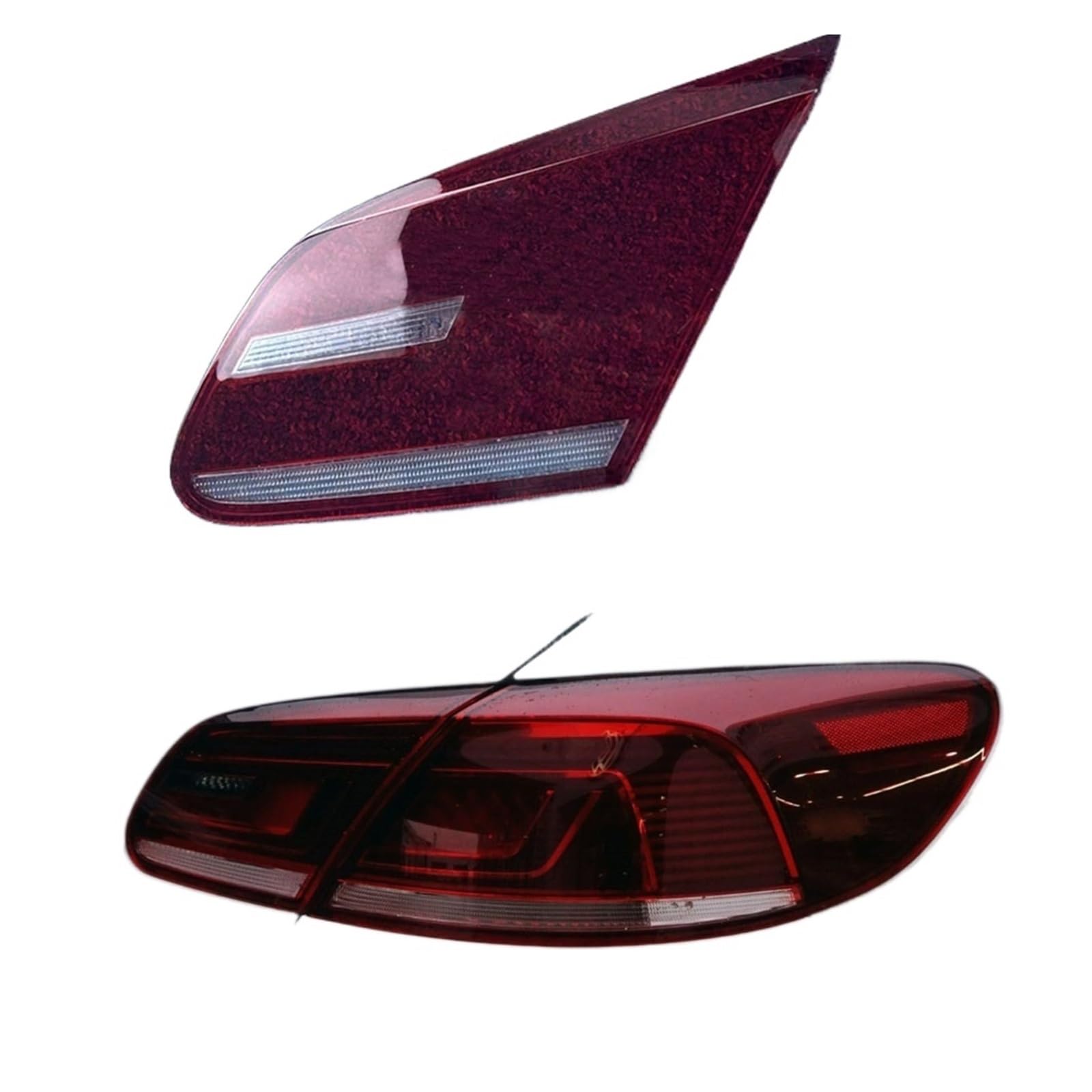 ZHANGAILINGBI Auto-Rücklicht-Abdeckung, kompatibel mit VW CC 2013–2018, Auto-Rücklicht-Maske, Lampenschirm, Lampenabdeckung, Rücklicht-Maske, Lichtschale(Inside Right) von ZHANGAILINGBI