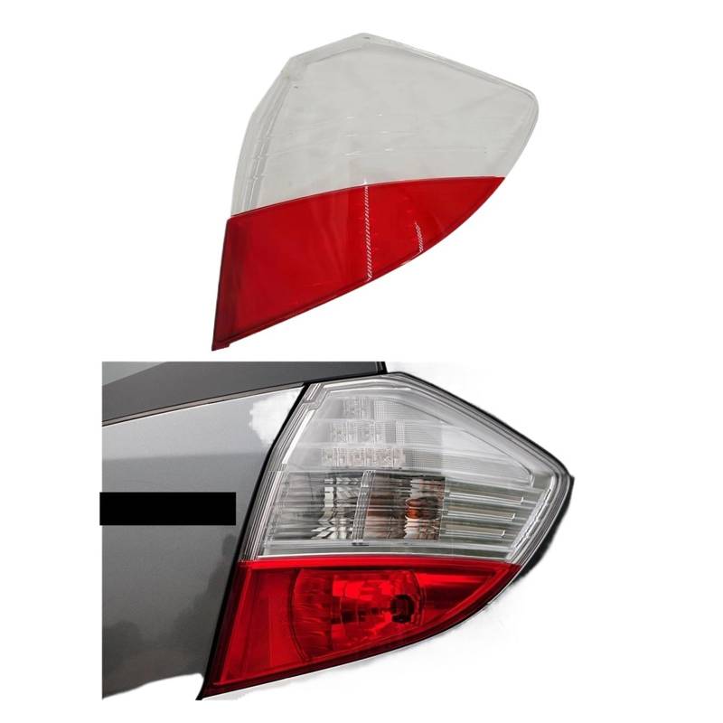 ZHANGAILINGBI Auto Rücklicht Lampenabdeckung Glas Lampengehäuse Rücklichtabdeckung Transparenter Lampenschirm Kompatibel for Honda Fit Jazz Hatchback 2008 2009 2010(Right) von ZHANGAILINGBI