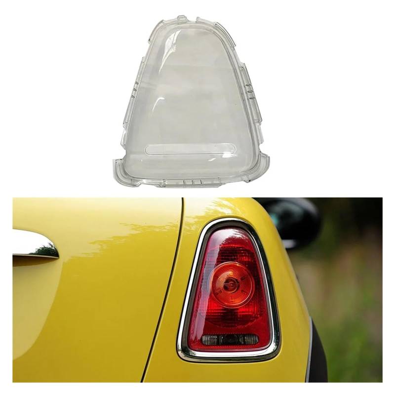 ZHANGAILINGBI Auto-Rücklicht-Lichtgehäuse, kompatibel mit BMW Mini Cooper R56 R57 2009 2010, Auto-Rücklicht-Abdeckung, Lampenschirm, Lampenabdeckung, Kappen, Rücklicht-Gehäuse(Right) von ZHANGAILINGBI