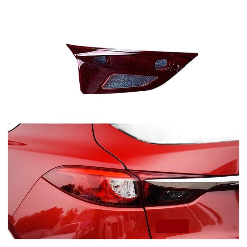 ZHANGAILINGBI Auto-Rücklicht-Lichtgehäuse, kompatibel mit Mazda CX-4 2014–2018, Auto-Rücklicht-Objektivabdeckung, Lampenschirm, Glas, Lampenabdeckungskappen, Rücklichtschale(Inside Left) von ZHANGAILINGBI