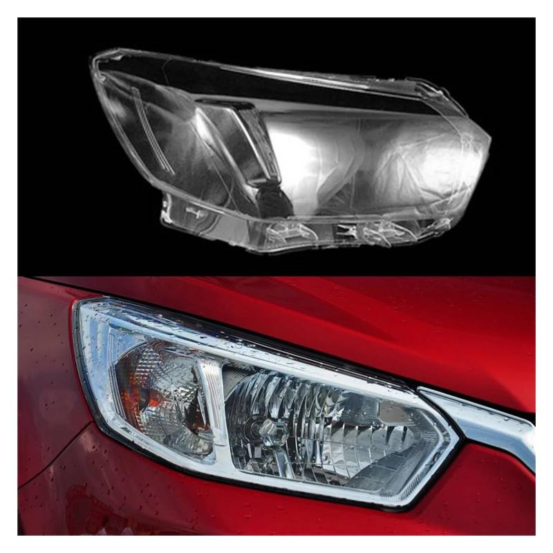 ZHANGAILINGBI Auto Transparente Abdeckung Scheinwerfer Glas Shell Lampe Schatten Scheinwerfer Objektiv Abdeckung Kompatibel for Nissan Venucia D50 R50 2012 2013 2014 2015 2016(Right) von ZHANGAILINGBI