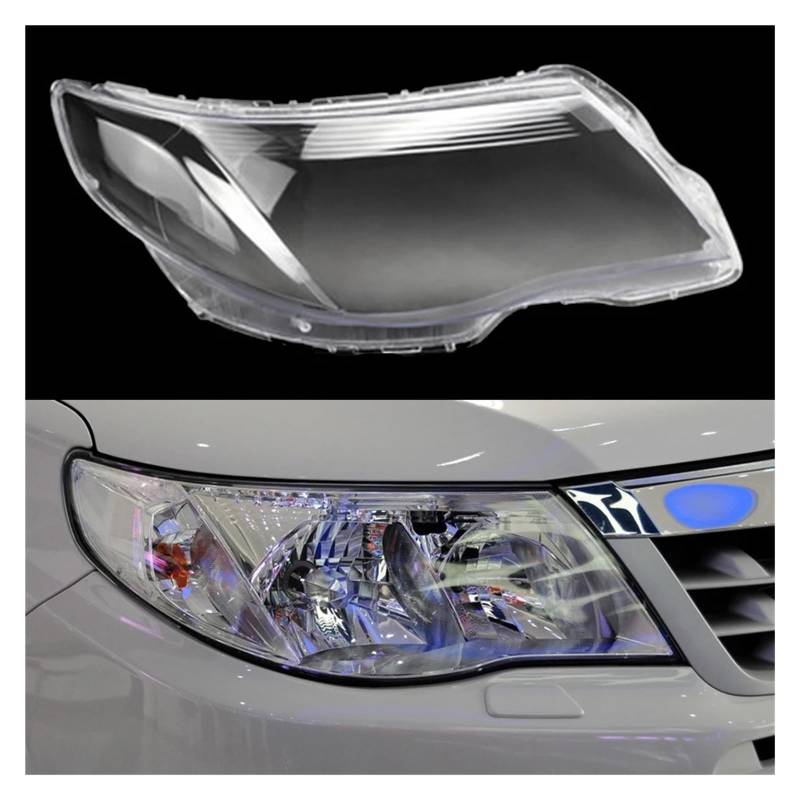 ZHANGAILINGBI Autoscheinwerferschale Lampenschirm Transparente Abdeckung Scheinwerferglas Scheinwerferlinsenabdeckung Kompatibel for Subaru Forester 2009 2010 2011 2012(Right) von ZHANGAILINGBI