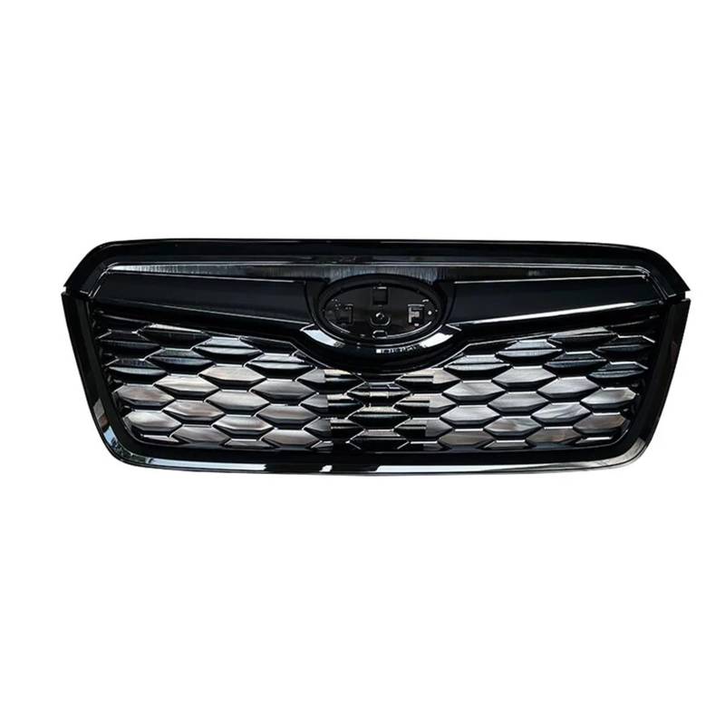 ZHANGAILINGBI Frontgrill im ABS-Sport-X-Break-Stil – kompatibel mit Subaru Forester 2019–2021 – glänzend Schwarze obere und untere Stoßstangengrills(Gloss Black1) von ZHANGAILINGBI