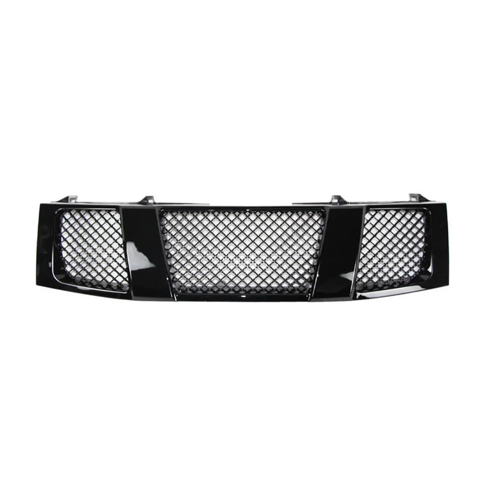 ZHANGAILINGBI Frontstoßstangenmaske Typ ABS glänzend schwarz Racing Grille Kühlergrills kompatibel for Nissan Titan 2004 2005 2006 Auto-Styling-Zubehör von ZHANGAILINGBI