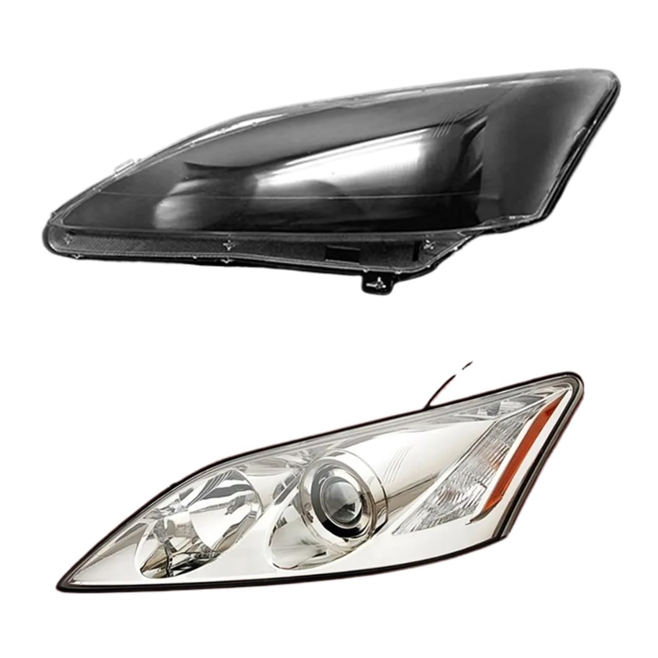 ZHANGAILINGBI Glas Licht Lampenkappen Scheinwerfer Shell Kompatibel for Lexus ES240 ES350 2006 2007 2008 Transparente Lampenschirm Scheinwerfer Abdeckung Masken(Left) von ZHANGAILINGBI