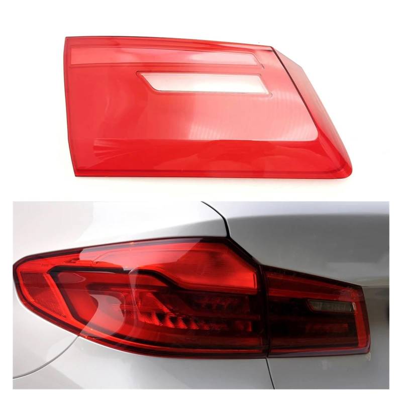 ZHANGAILINGBI Kompatibel for BMW 5er G38 525 530 540Li 2018 2019 2020 Auto-Hecklichtgehäuse Bremslichtgehäuse Ersetzen Sie die Auto-Hecklampengehäuseabdeckung(Inside Left) von ZHANGAILINGBI