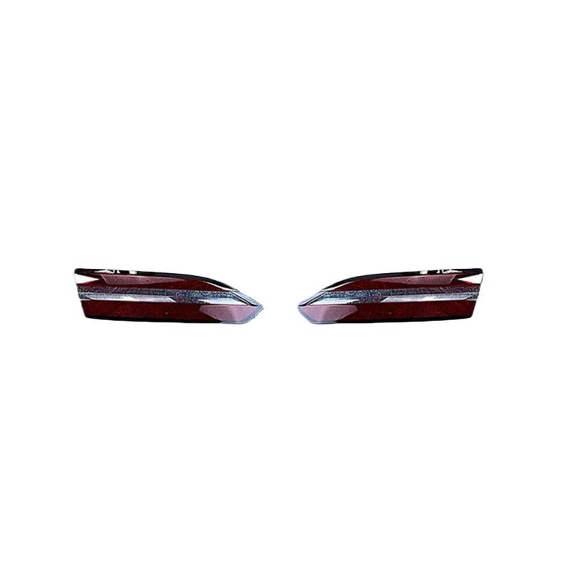 ZHANGAILINGBI Kompatibel for BMW 5er G60 G68 2024, Auto-Rücklichtgehäuse, Bremslichtgehäuse, ersetzen Sie die Auto-Heckgehäuseabdeckung, Maske, Lampenschirm, Lampenabdeckung(Inside A Pair) von ZHANGAILINGBI