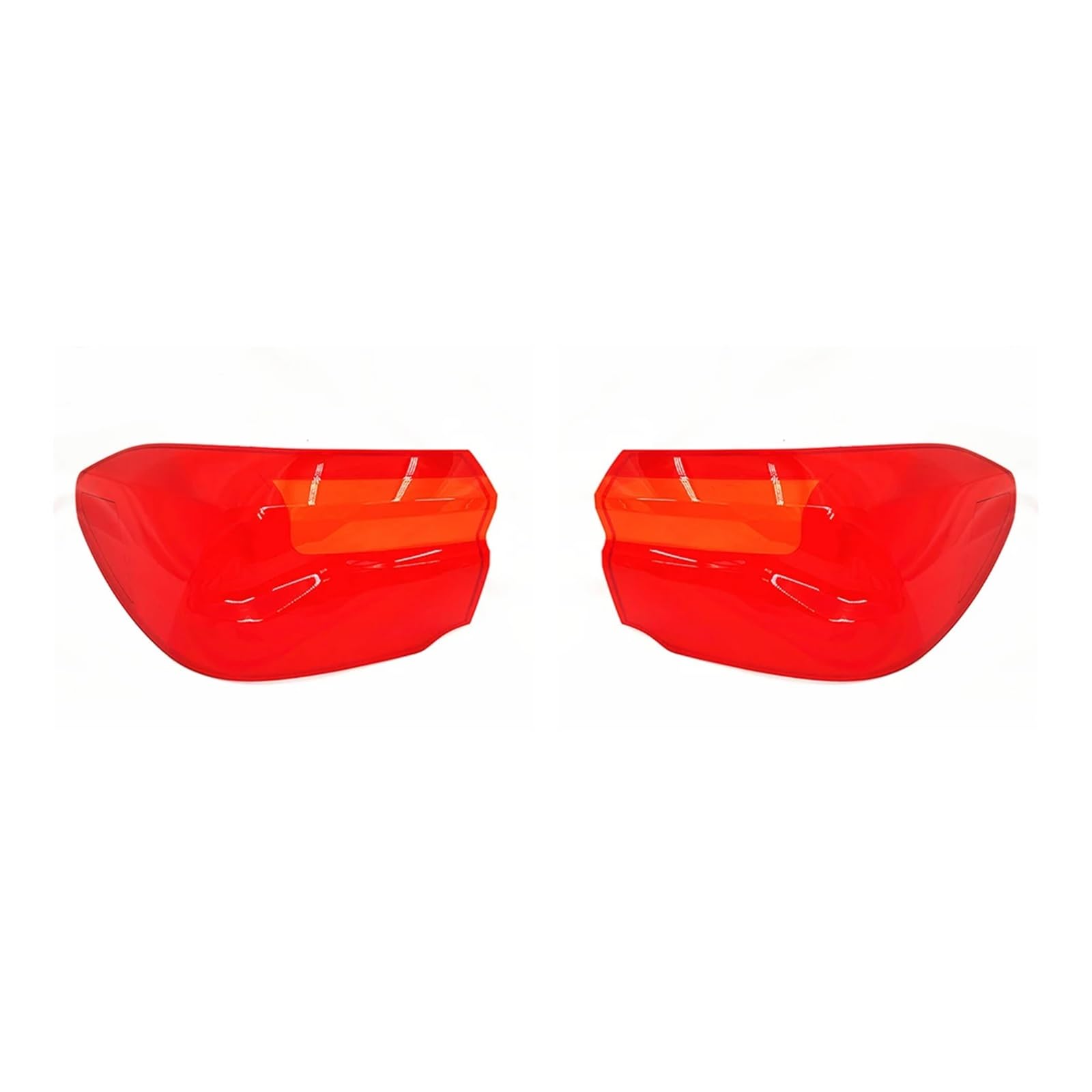 ZHANGAILINGBI Kompatibel for BMW X2 2020 2021 2022 2023 Auto-Rücklichtgehäuse Bremslichtgehäuse-Ersatz Auto-Heckgehäuse-Abdeckungsmaske Lampenschirm(Outside A Pair) von ZHANGAILINGBI