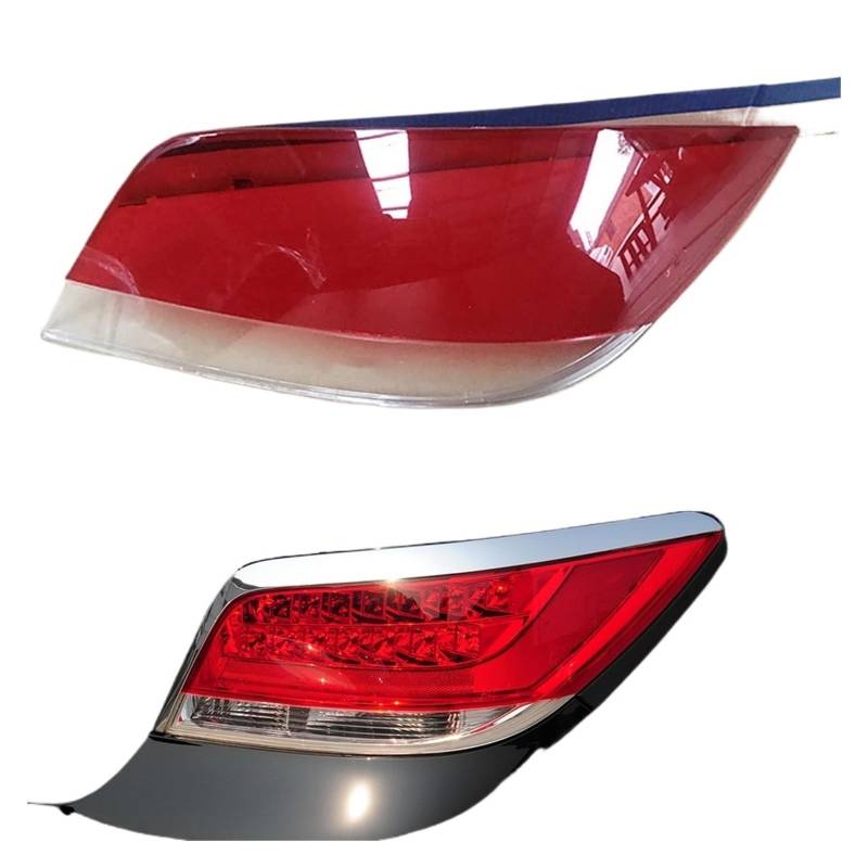 ZHANGAILINGBI Kompatibel for Buick Lacrosse 2009 2010 2011 2012, Auto-Rücklichtgehäuse, Bremslichtgehäuse, ersetzen Sie den Auto-Heckgehäuse-Abdeckungsmasken-Lampenschirm(Right) von ZHANGAILINGBI