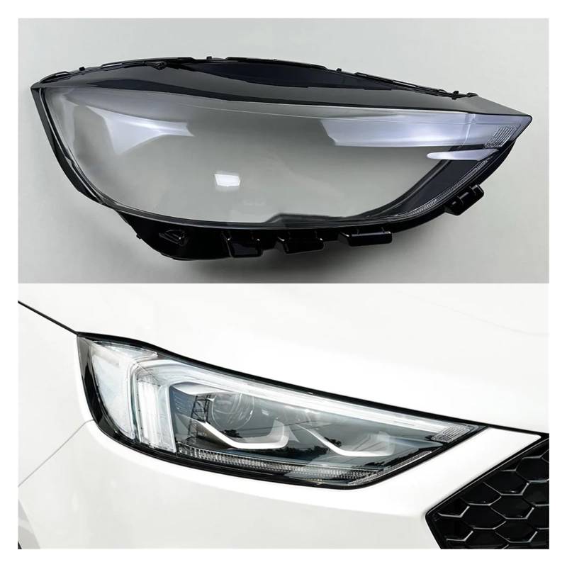 ZHANGAILINGBI Kompatibel for Ford Edge 2019–2022. Scheinwerferabdeckung, transparente Maske, Scheinwerferschalenlinse, ersetzt den Original-Lampenschirm(Right) von ZHANGAILINGBI