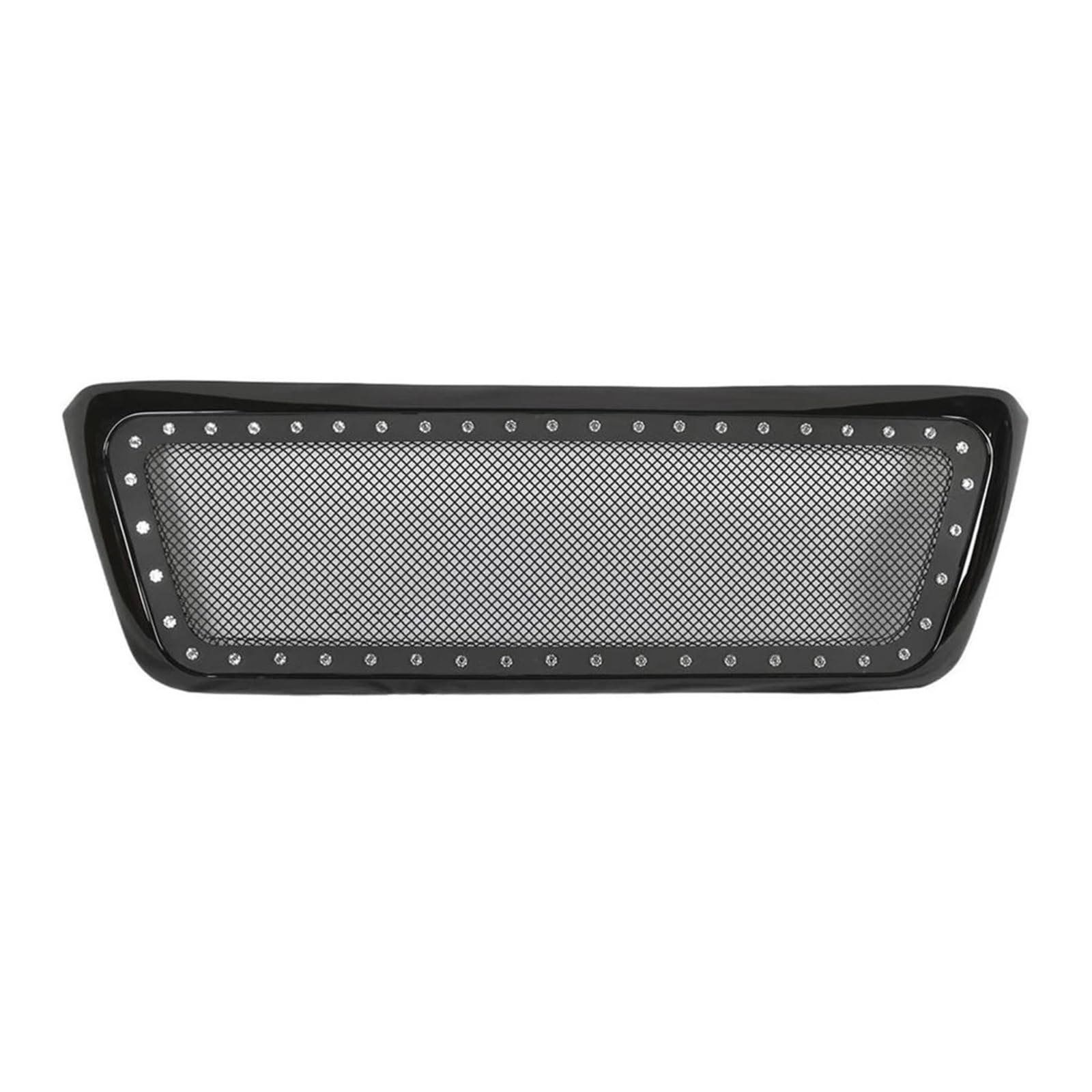 ZHANGAILINGBI Kompatibel for Ford F150 2004 2005 2006 2007 2008 Front Raptor Haubengrill – glänzend Schwarze ABS-Netzabdeckung, Upgrade des Renngrills von ZHANGAILINGBI