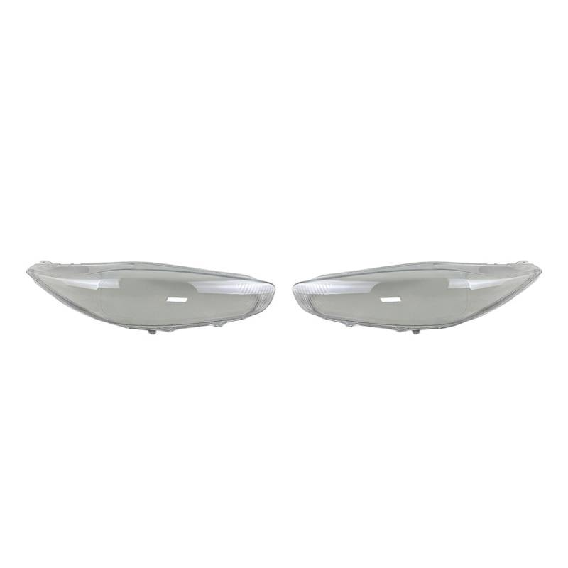 ZHANGAILINGBI Kompatibel for Ford Fiesta 2013 2014 2015. Scheinwerferabdeckung, transparente Lampen-Scheinwerfer-Shell-Linse, ersetzen Sie den Original-Lampenschirm(Left and Right) von ZHANGAILINGBI