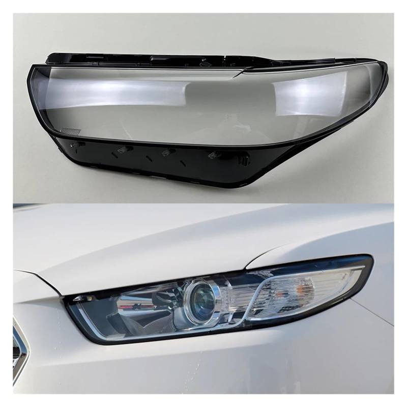 ZHANGAILINGBI Kompatibel for Ford Taurus 2015 2016 2017 2018. Scheinwerferabdeckung, transparenter Lampenschirm, Scheinwerfergehäuse, ersetzt den Original-Lampenschirm(Left) von ZHANGAILINGBI