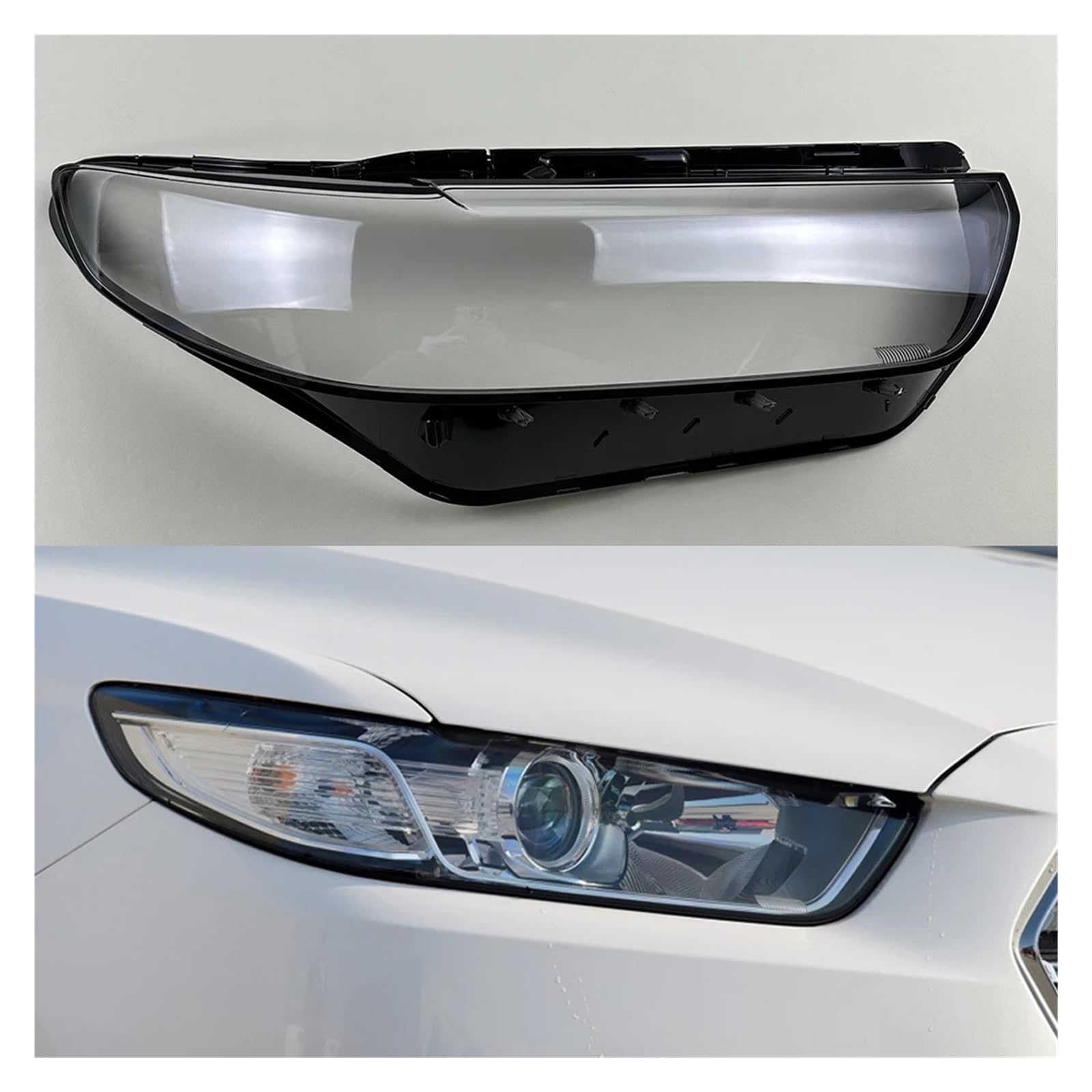 ZHANGAILINGBI Kompatibel for Ford Taurus 2015 2016 2017 2018. Scheinwerferabdeckung, transparenter Lampenschirm, Scheinwerfergehäuse, ersetzt den Original-Lampenschirm(Right) von ZHANGAILINGBI