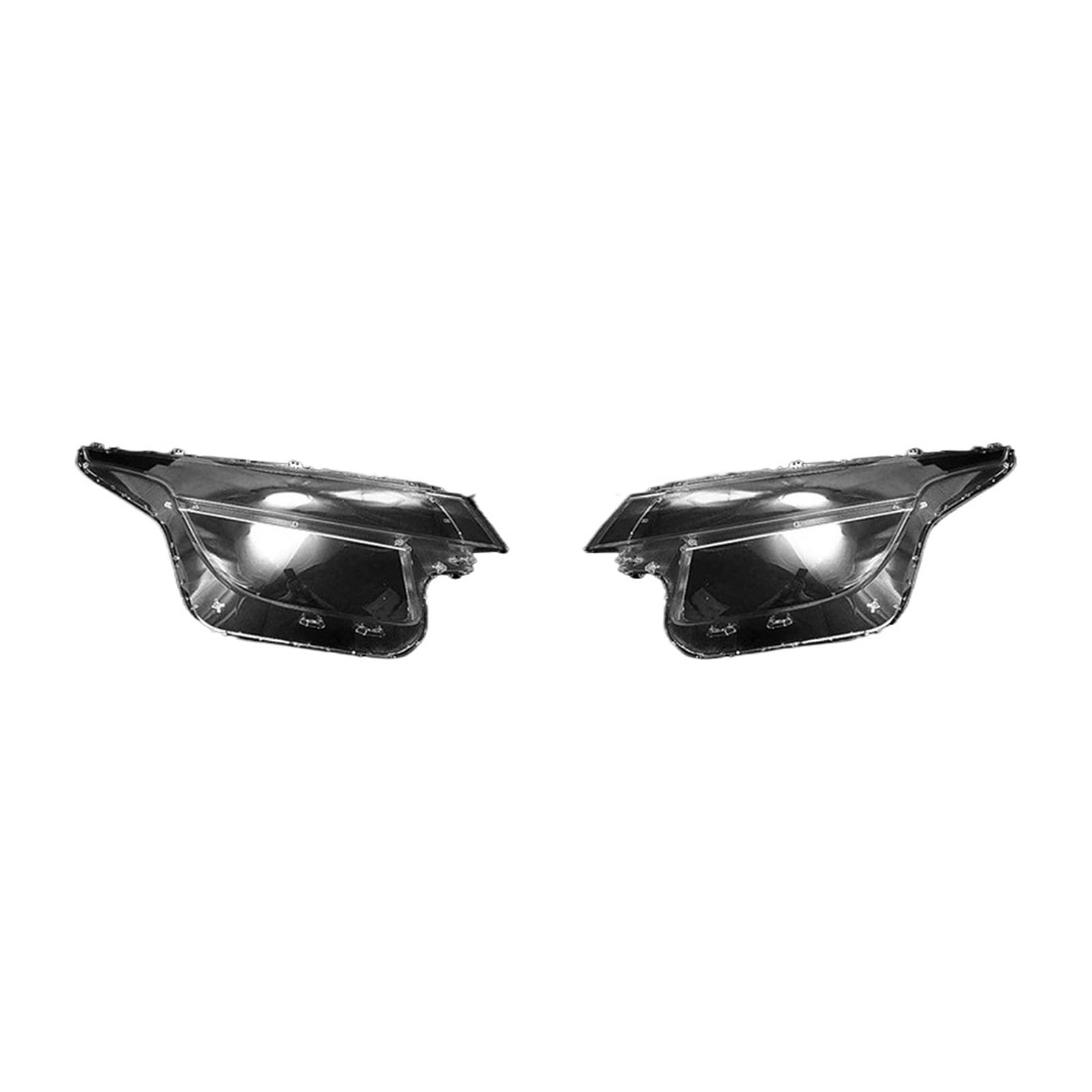 ZHANGAILINGBI Kompatibel for Kia KX3 2020 2021 2022 Auto-Frontscheinwerferabdeckung Scheinwerfer Lampenschirm Lichtschale Glaslinsenabdeckung Masken Auto-Kopflampengehäuse(A Piar) von ZHANGAILINGBI