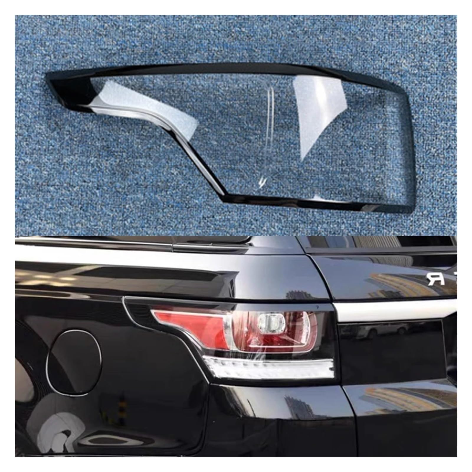 ZHANGAILINGBI Kompatibel for Land Rover Range Rover Sport Edition 2014–2022. Auto-Rücklichtgehäuse, Bremslichtgehäuse, ersetzen Sie die Auto-Heckgehäuseabdeckung(Left) von ZHANGAILINGBI