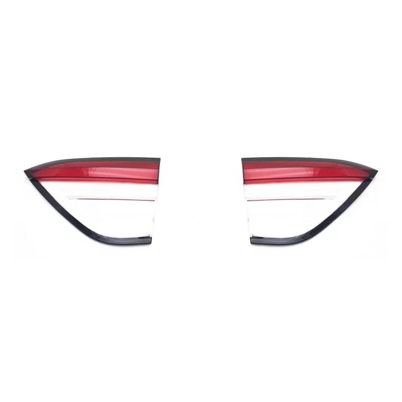 ZHANGAILINGBI Kompatibel for Maserati Levante 2021 2022 Auto-Rücklichtgehäuse, Bremslichtgehäuse, ersetzen Sie den Auto-Heckgehäuse-Abdeckungslampenschirm(Inside A Piar) von ZHANGAILINGBI