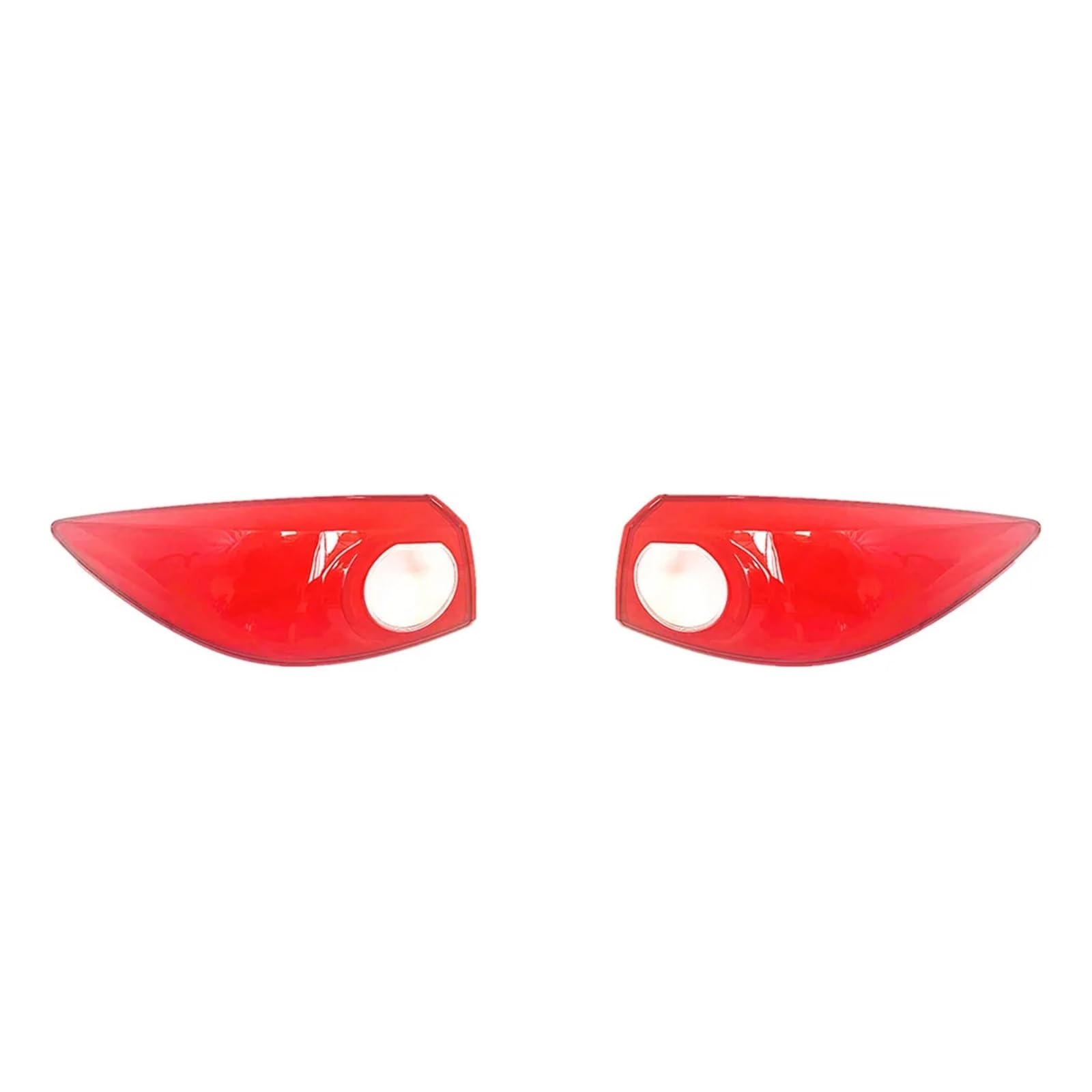 ZHANGAILINGBI Kompatibel for Mazda 3 Axela Sedan 2014 2015 2016, Auto-Rücklicht-Gehäuse, Bremslicht-Gehäuse, Auto-Rücklichtgehäuse-Abdeckungsmaske, Lampenschirm(Outside A Pair) von ZHANGAILINGBI