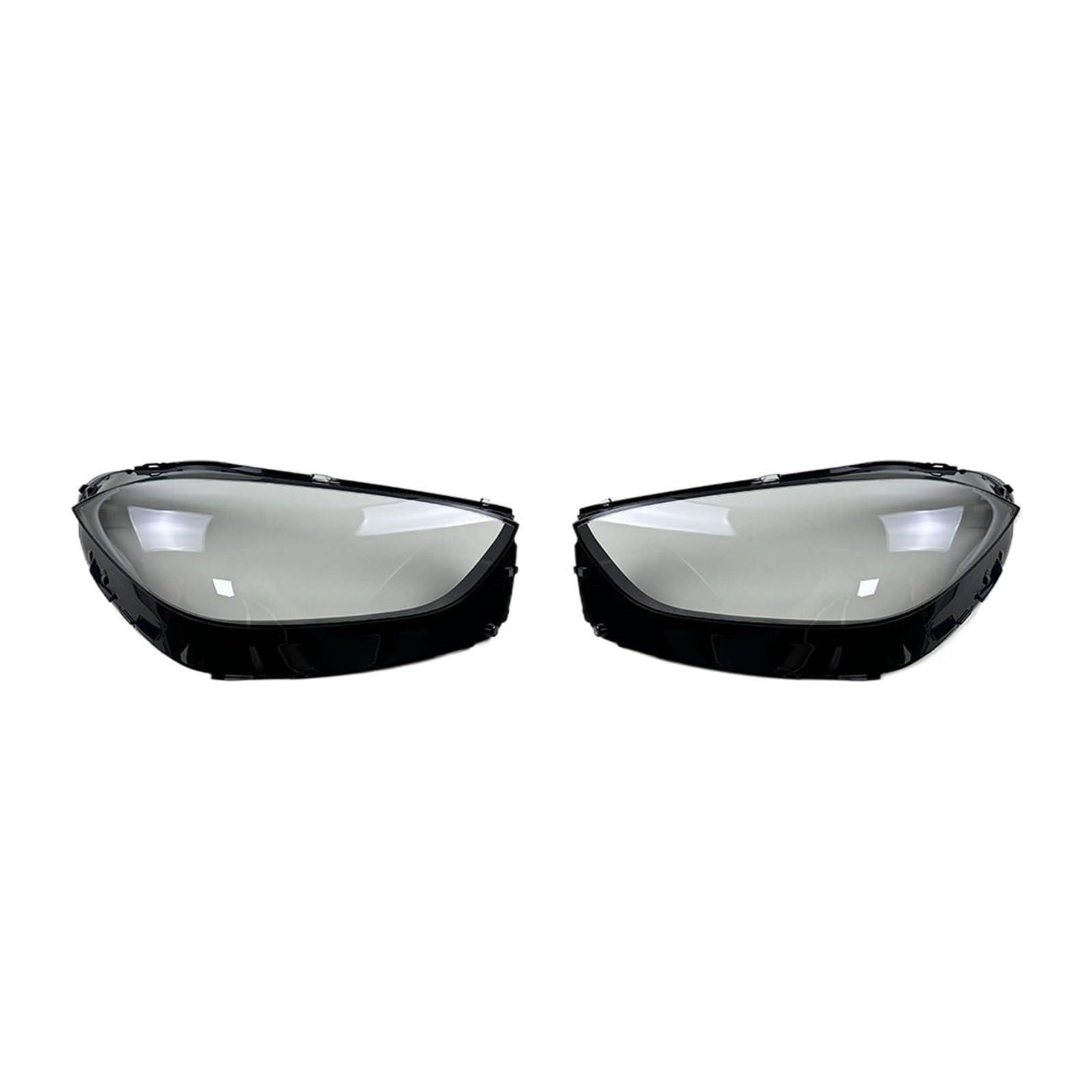 ZHANGAILINGBI Kompatibel for Mercedes-Benz C-Klasse W206 2022 2023 2024. Scheinwerferabdeckung, Scheinwerferschale, Scheinwerferlinse, Lampenschirm, transparent(Left and Right) von ZHANGAILINGBI