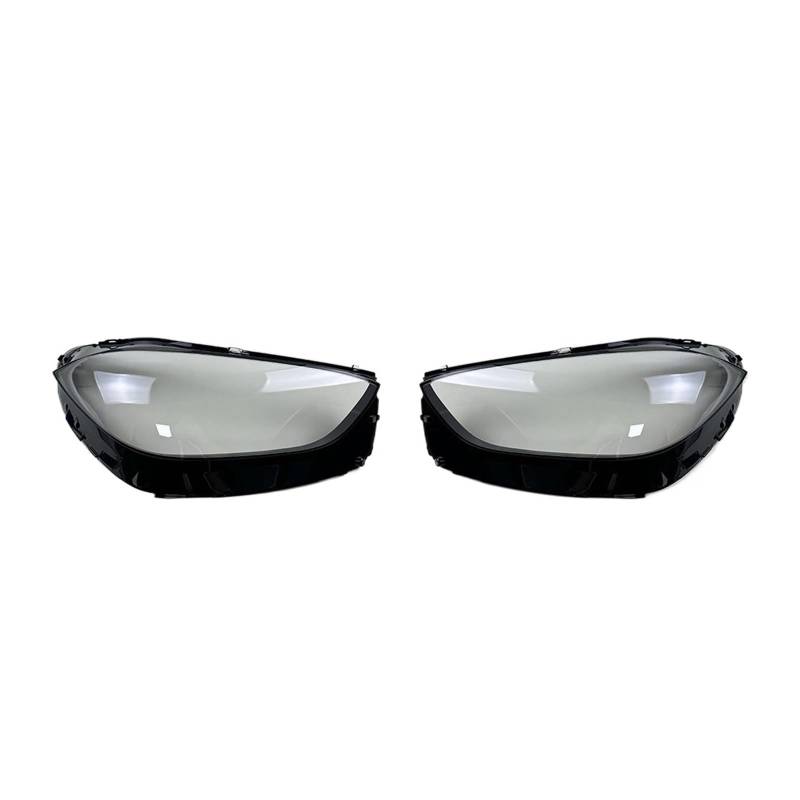 ZHANGAILINGBI Kompatibel for Mercedes-Benz C-Klasse W206 2022 2023 2024. Scheinwerferabdeckung, Scheinwerferschale, Scheinwerferlinse, Lampenschirm, transparent(Left and Right) von ZHANGAILINGBI