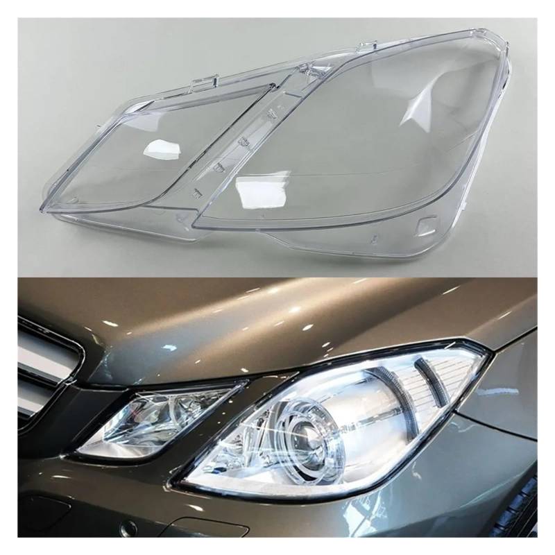 ZHANGAILINGBI Compatible for E-Class Coupe W207 E200 E260 E300 E350 E500 2009-2012 Car Headlight Headlamp Clear Lens Auto Shell Cover(Left) von ZHANGAILINGBI