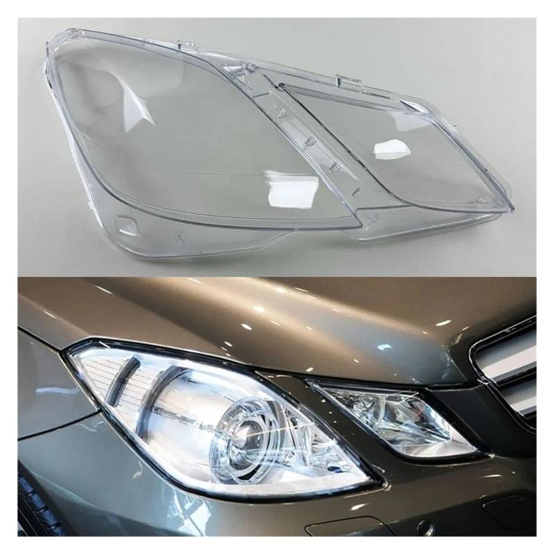 ZHANGAILINGBI Compatible for E-Class Coupe W207 E200 E260 E300 E350 E500 2009-2012 Car Headlight Headlamp Clear Lens Auto Shell Cover(Right) von ZHANGAILINGBI