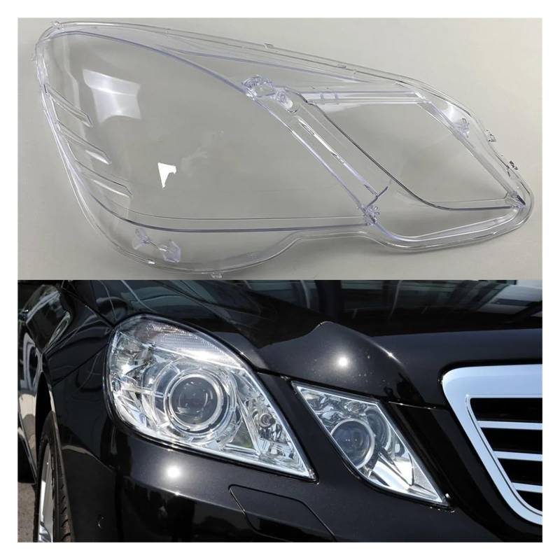 ZHANGAILINGBI Kompatibel for Mercedes-Benz E-Klasse W212 E200 E260 E300 E350 2009–2013. Auto-Frontscheinwerfer-Objektivabdeckung, Autogehäuse, Scheinwerferglas, Lampenschirm(Right) von ZHANGAILINGBI