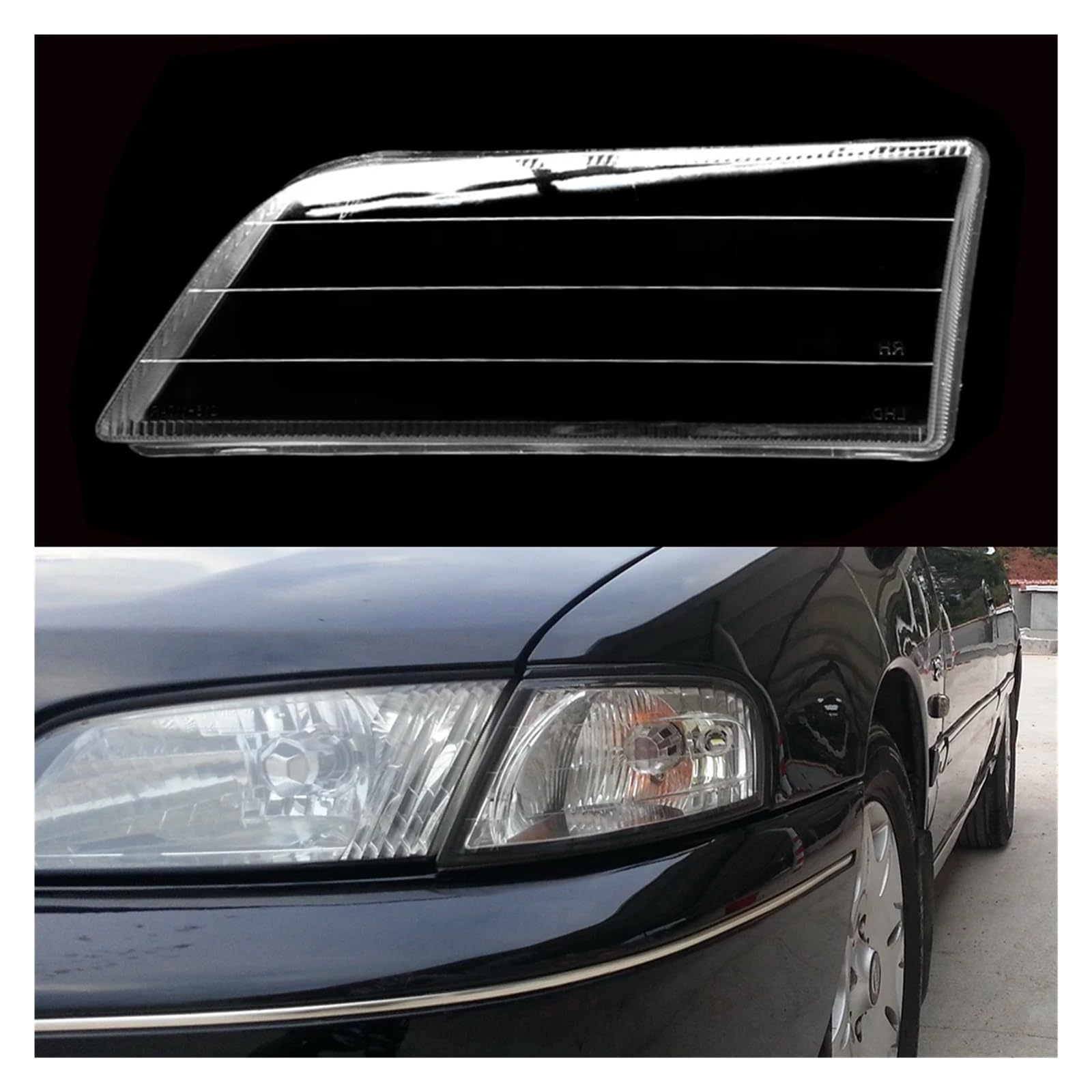 ZHANGAILINGBI Kompatibel for Nissan Bluebird 2 2001 2002 2003 Autoscheinwerferschale Lampenschirm Transparente Abdeckung Scheinwerferglas Scheinwerferlinsenabdeckung(Left) von ZHANGAILINGBI