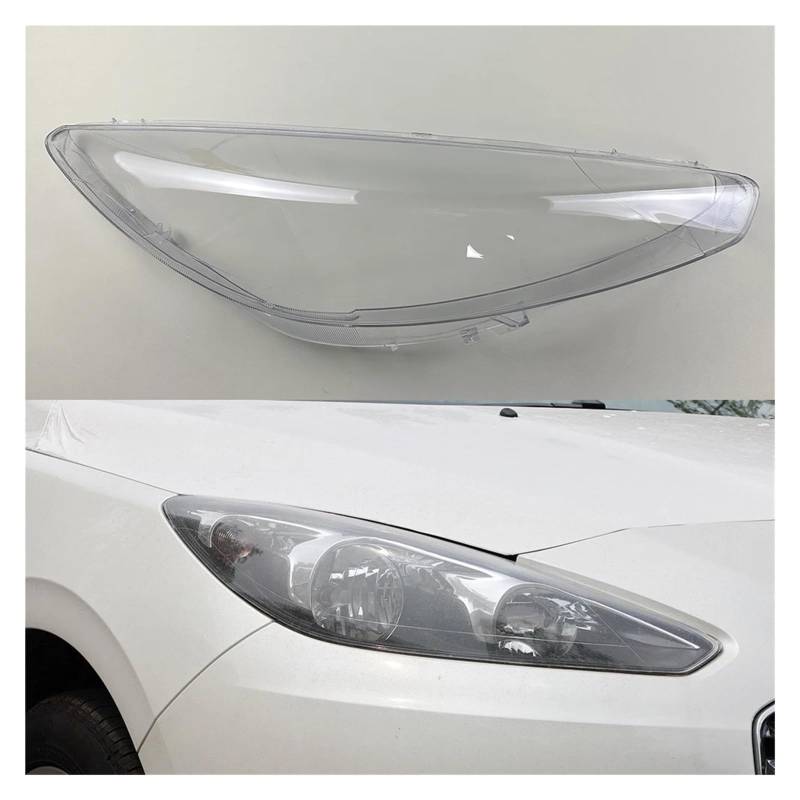 ZHANGAILINGBI Kompatibel for Peugeot 308 2012 2013 2014 2015 Originalversion Lampenabdeckung Scheinwerferschale Transparente Scheinwerferschirmlinse(Right) von ZHANGAILINGBI