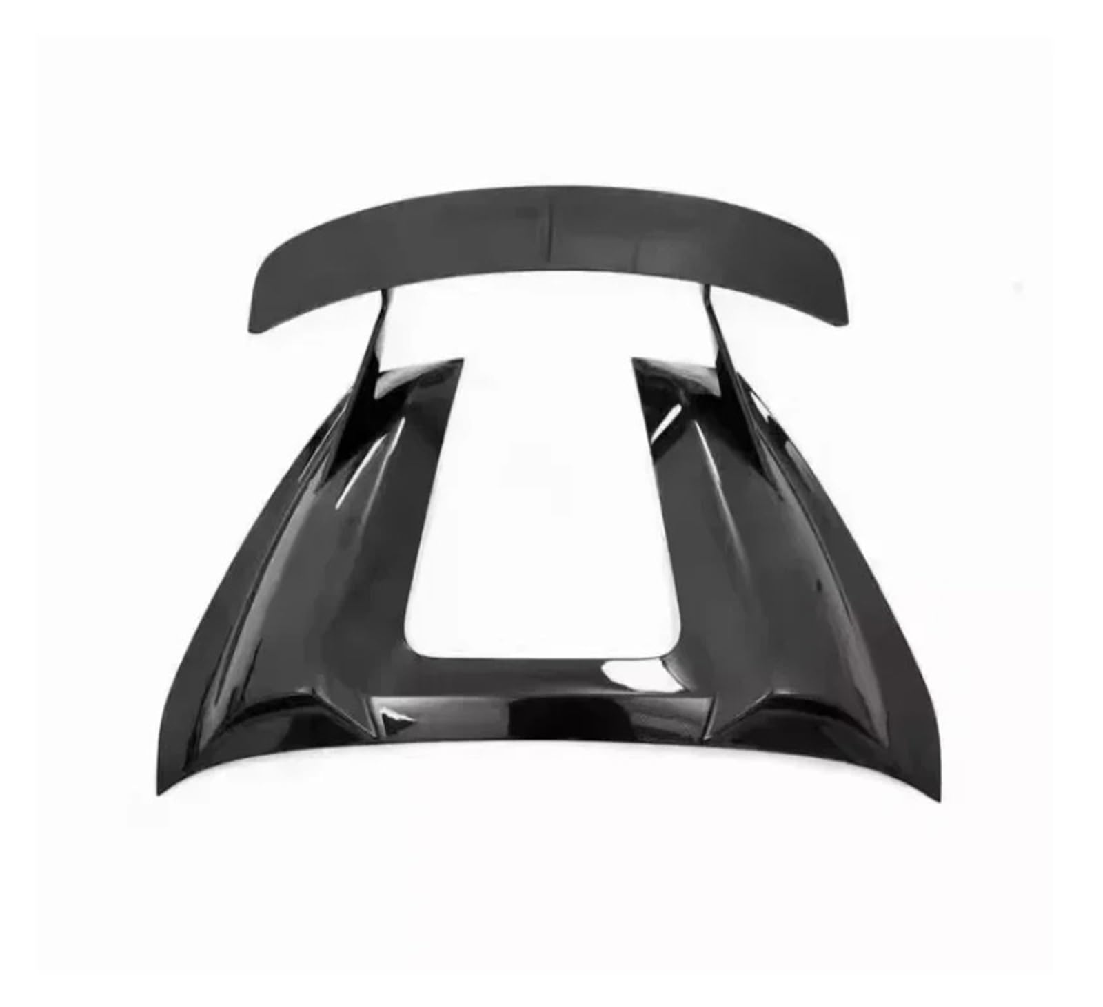 ZHANGAILINGBI Kompatibel for Porsche 981 987 718 Boxster 2016–2022, Echtkarbonfaser, Auto-Hinterkofferraum-Lippensplitter-Spoilerflügel(Half Carbon) von ZHANGAILINGBI