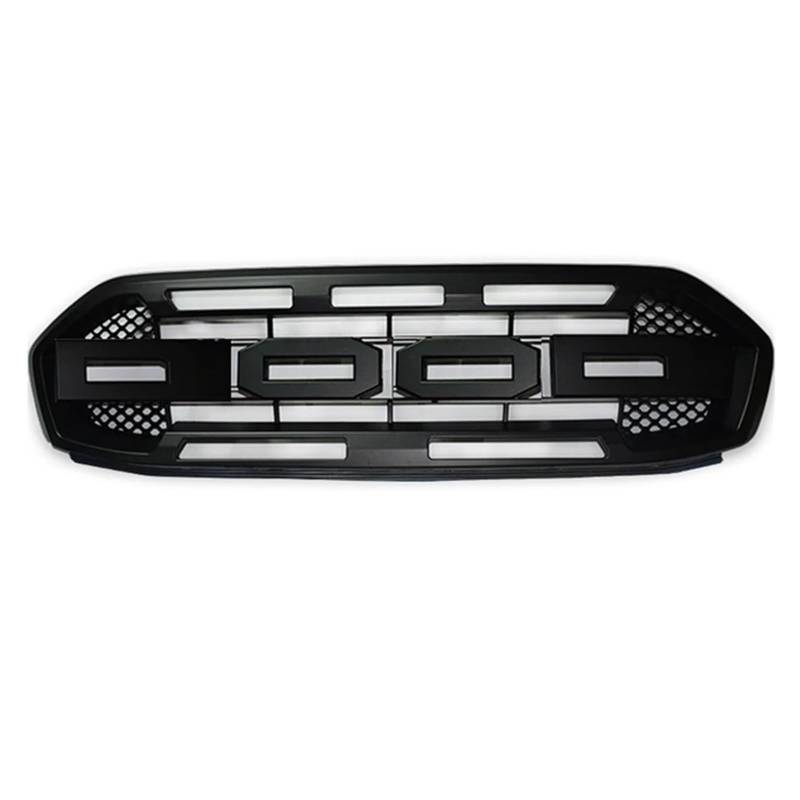 ZHANGAILINGBI Kompatibel for Ranger T8 XLT MK2 2018 2019 2020, modifizierter ABS-Frontstoßstangengrill – Renngrill mit LED-Lichtoptionen(No Light) von ZHANGAILINGBI