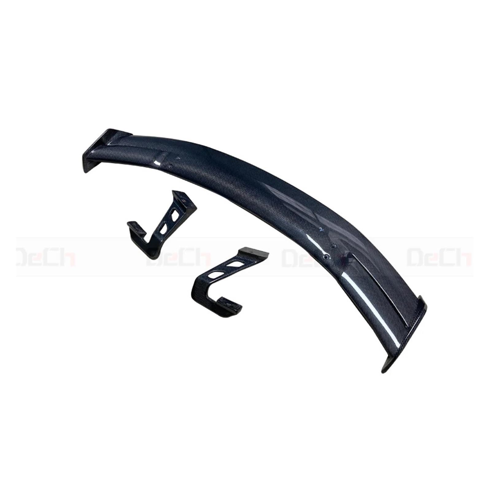 ZHANGAILINGBI Kompatibel for TT TTs TTrs R8 MK3 Mk2 Carbon-Faser-Heckflügel-Kofferraum-Heckspoiler. FRP-Heckkoffer-Lippenflügel-Spoiler(Carbon Fiber 1) von ZHANGAILINGBI