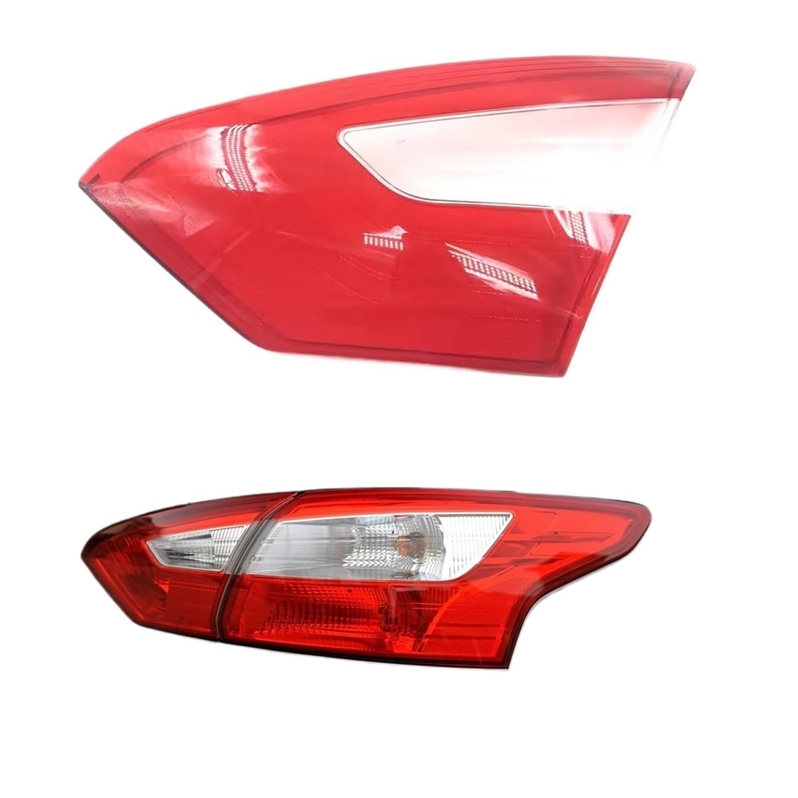 ZHANGAILINGBI Rücklichtabdeckung, Rücklichtschale, hinterer Lampenschirm, Lampenabdeckung, kompatibel mit Ford Focus Limousine 2012 2013 2014, ersetzt die automatische Rücklichtmaske(Inside Right) von ZHANGAILINGBI