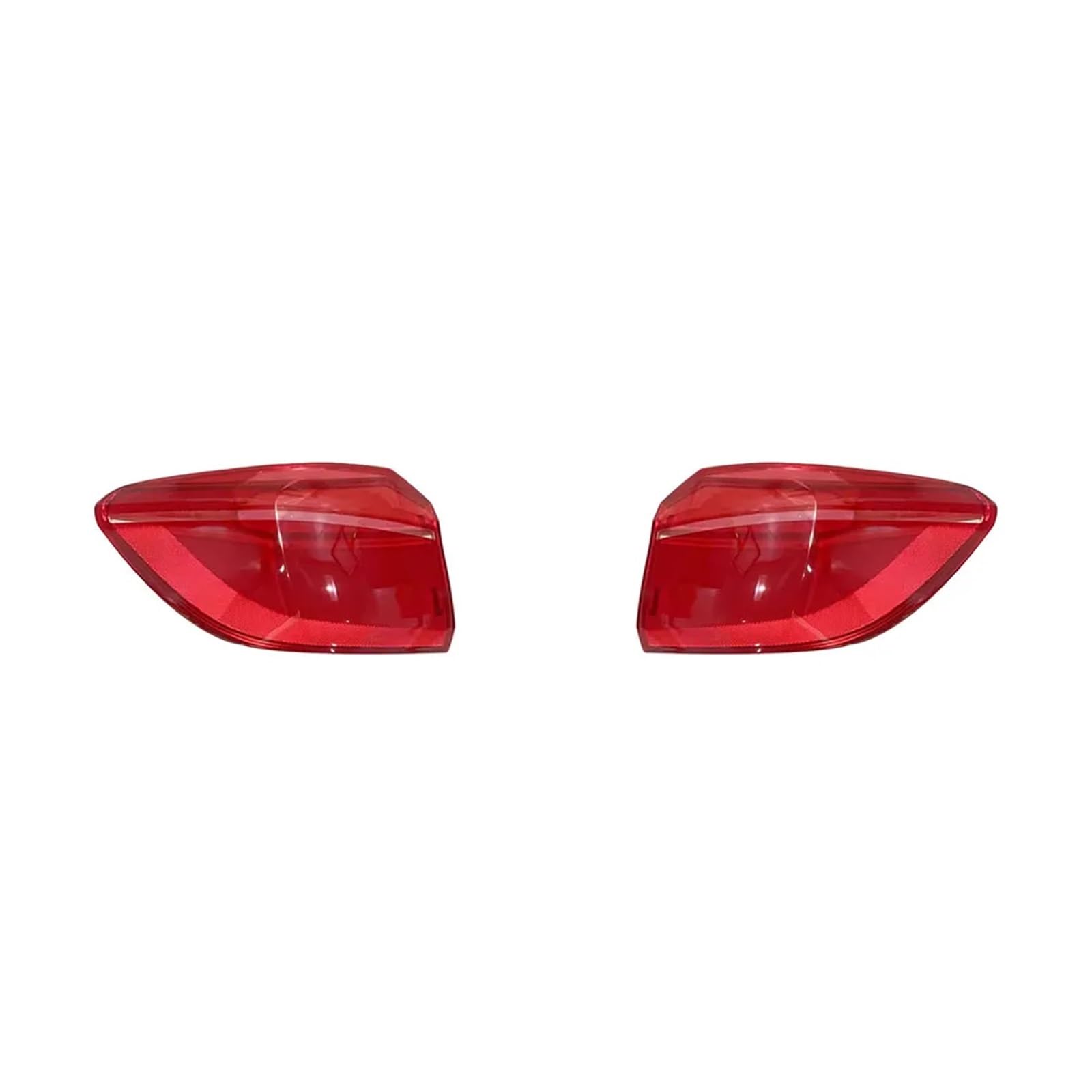 ZHANGAILINGBI Rücklichtmaske, Lampenschirm, Lampenabdeckung, kompatibel for BMW X6 F16 2015–2019, Auto-Lampengehäuse, Linsenschale, Auto-Rücklicht-Abdeckung, Lichtkappen(Outside A Pair) von ZHANGAILINGBI