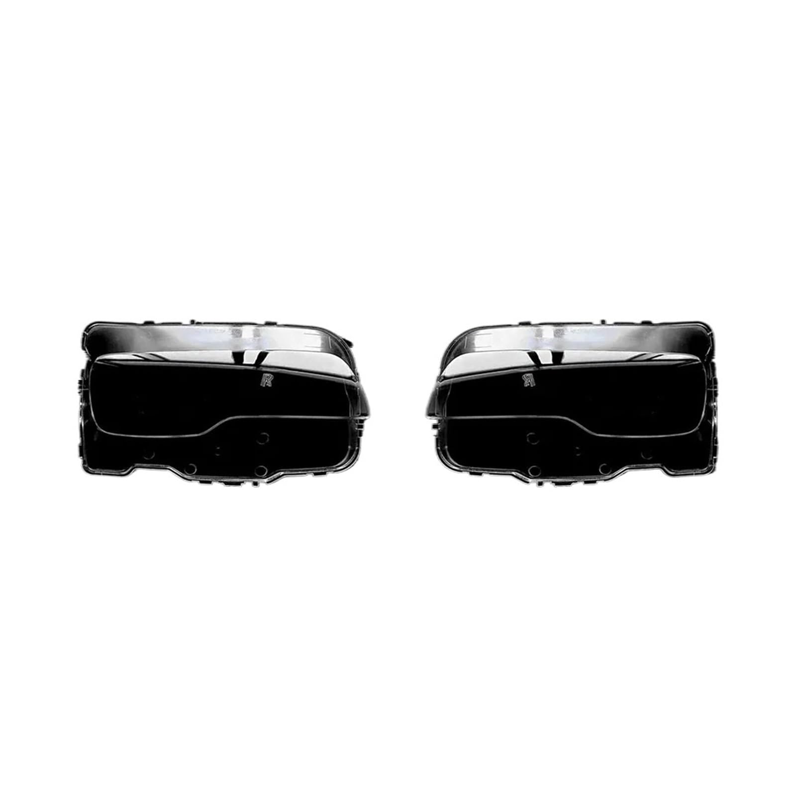 ZHANGAILINGBI Scheinwerferabdeckung, kompatibel mit Rolls-Royce Ghost 2015–2018, Auto-Frontscheinwerfer, Scheinwerfer, Lampenschirm, Lampenabdeckung, Auto-Glaslinsenschale(A Pair) von ZHANGAILINGBI