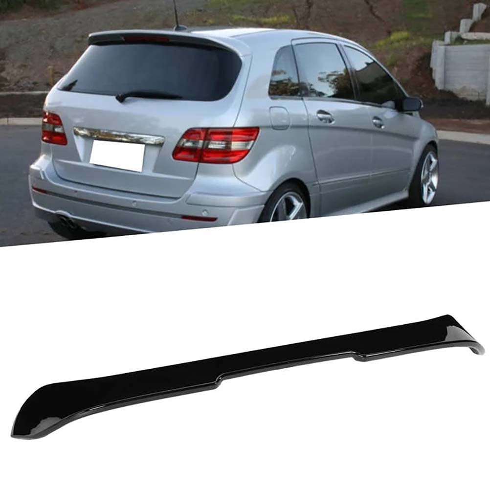 ABS schwarz glänzend Heckspoiler für Autospoiler Mercedes-Benz B-Klasse W245 2009-2011 von ZHANGJN