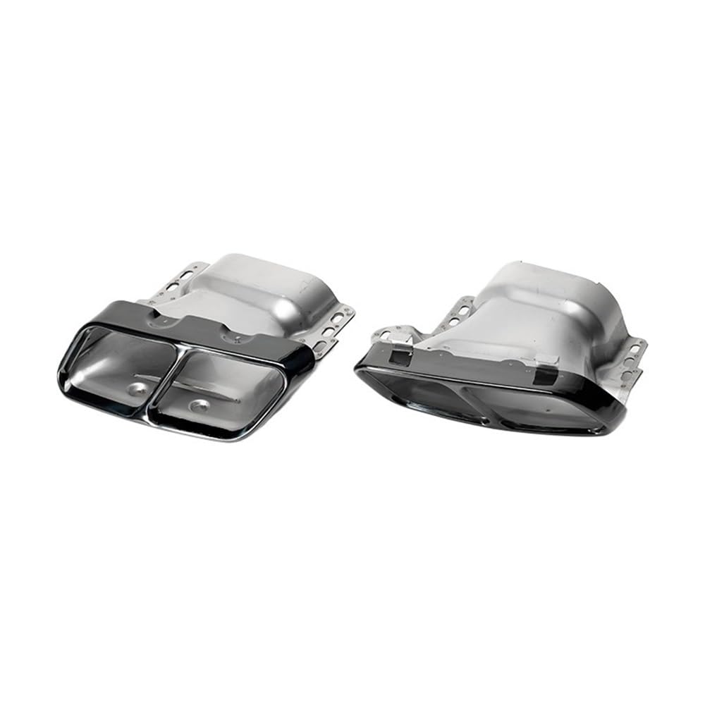 Auspuffblende 2 Stücke Auto Quad Auspuff Tipps Endrohr Für Benz Für A45 Für W176 Für CLA45 Für C117 2013-2018 Auto Zubehör Endrohre von ZHANGTONG