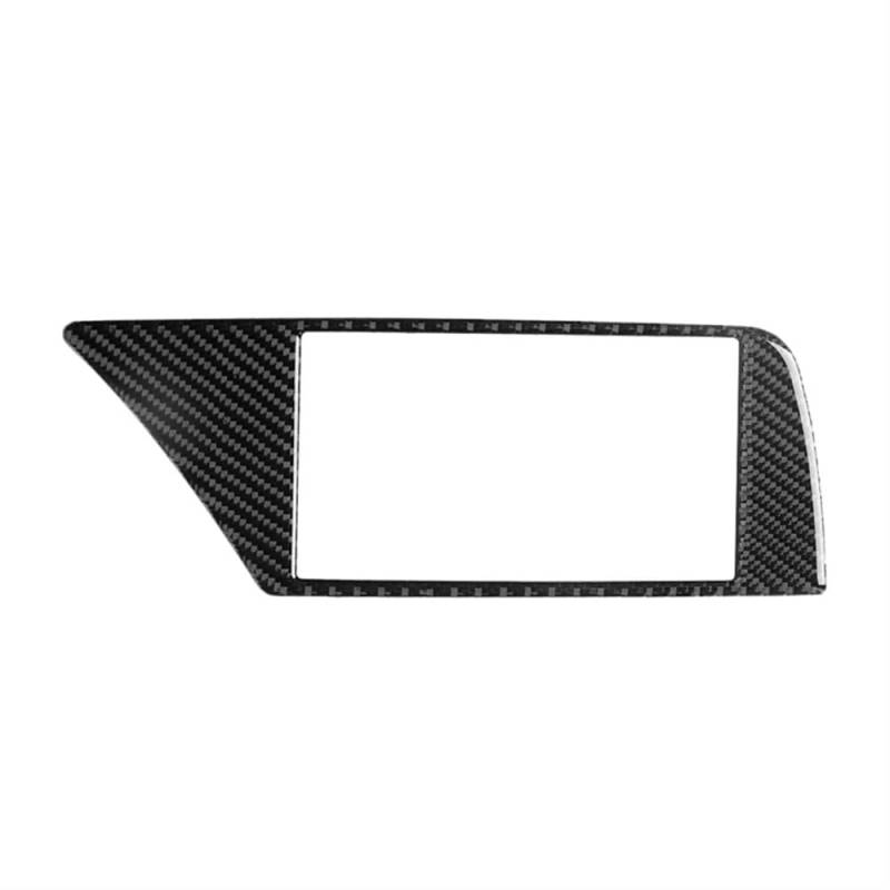 Auto Innenraum Für A4 Für B8 2009-2016 Carbon Fiber Innen Navigation Panel Doppel-Rahmen Trim Abdeckung Innere Decor Innenausstattung von ZHANGTONG