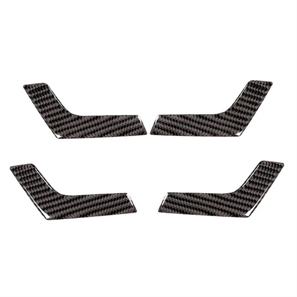 Auto Innenraum Für Benz Für C Klasse Für W204 2005-2012 4 Stücke Auto Tür Inner Griff Panel Carbon Faser Dekor Rahmen Abdeckung Innenleisten Innenausstattung von ZHANGTONG