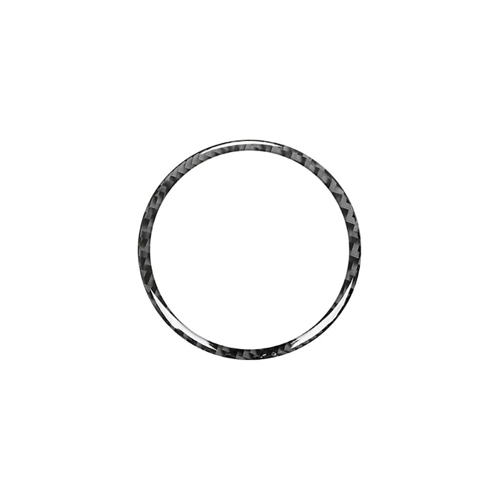 Auto Innenraum Für Benz Für C Klasse Für W204 2007-2014 Carbon Faser Auto Zündung Schalter Ornament Ring Dekorative Aufkleber Auto Zubehör Innenausstattung von ZHANGTONG