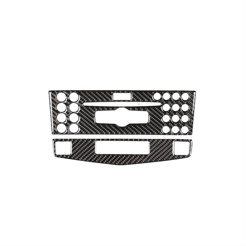 Auto Innenraum Für Benz Für C Klasse Für W204 Für C180 Für C200 Für C260 2007-2010 Auto Carbon Fiber Center Control Navigation Panel Rahmen Trim Innenausstattung von ZHANGTONG