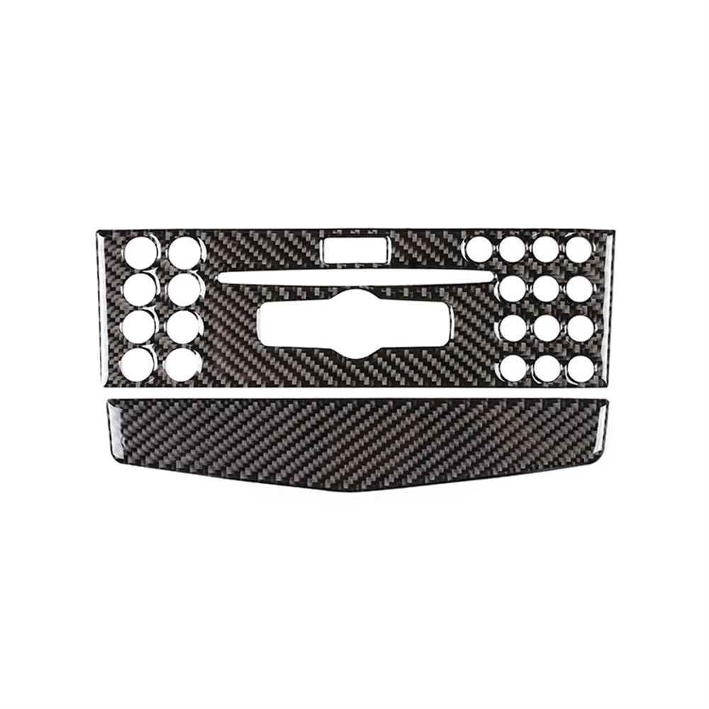 Auto Innenraum Für Benz Für C Klasse Für W204 Für C180 Für C200 Für C260 2007-2010 Auto Carbon Fiber Center Control Navigation Panel Rahmen Trim Innenausstattung von ZHANGTONG