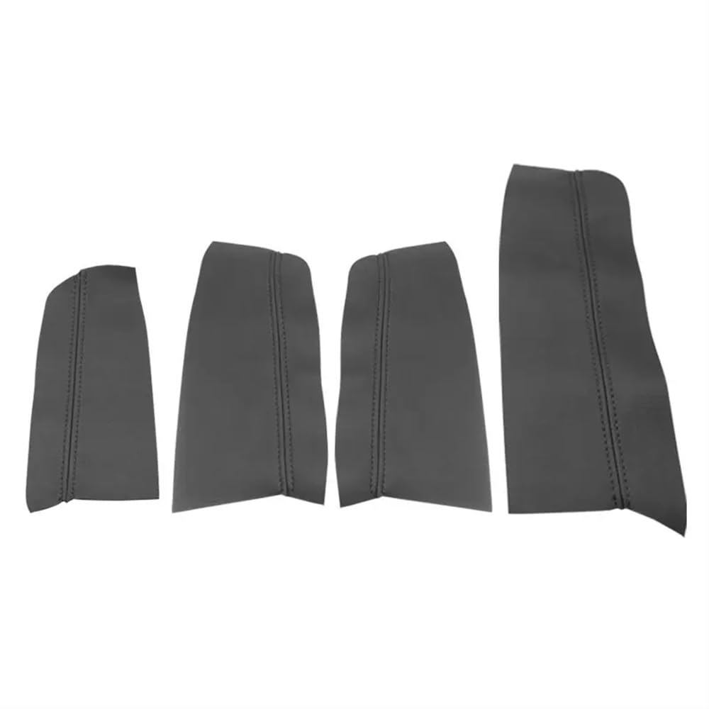 Auto Innenraum Für VW Für Für MK6 2015 2016 2017 2018 Innen Auto Leder Tür Armlehne Panel Cover Schützende Haut Trim Innenausstattung von ZHANGTONG