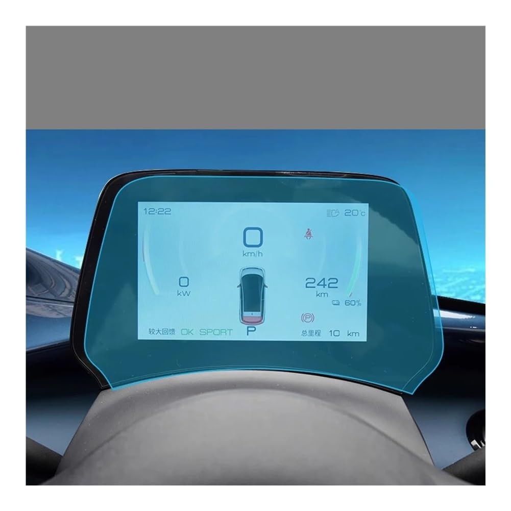 Displayschutzfolie Auto Dashboard Display Schutz Abdeckung Gehärtetes Display Instrument Schutz Film Für BYD Für Dolphin 2021 Virtual Cockpit Schutzfolie von ZHANGTONG